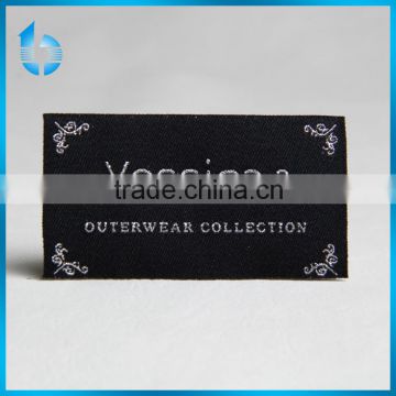 China BSCI recognized factory supply boutique damask woven label for fencing clothes