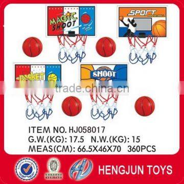 four style plastic mini basketball board toys for boy's game