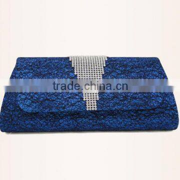 wholesale Wedding party woman cheap Promotional Red pu women beaded purse party clutch evening bag