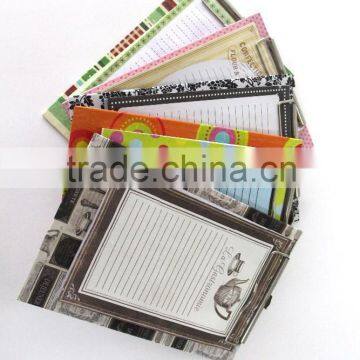 Hot sale Korea Stationery Lovely sticky note pad