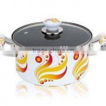 ECI,porcelain enamel non-stick saucepot-enamelware