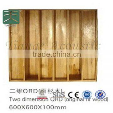 acoustical wall diffuser
