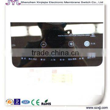 microwave oven membrane touch control panel