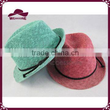 Collection 18 polyester knitting fedora