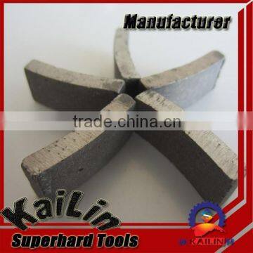 Core drill segment for diamond core drill bits