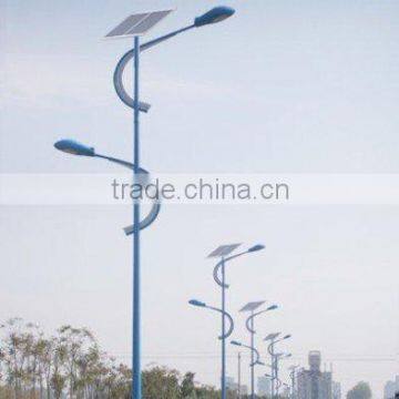 Solar street lights with 8m height pole