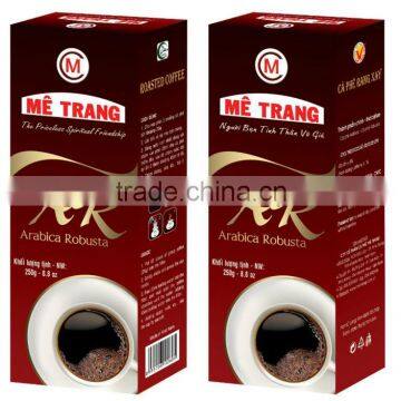 ARABICA ROBUSTA GROUND COFFEE - ME TRANG BRAND - AR label