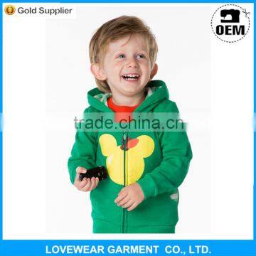 2015 Wholesale custom designs high quality cotton fleece pullover hoodie for children