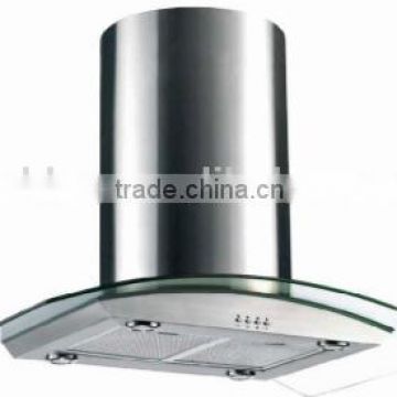 RIH04 hot selling range hood with tempered glass wall mounted kitchen range hood