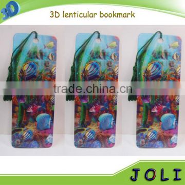 customized 3D lenticular bookmark for promotion