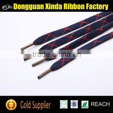 Custom Logo Shoelace With Metal Tips