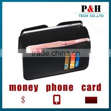 2015 Brand New Design Leather Back Case for IPhone 6 Leather Case With Stand & Card Slots photo-4