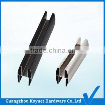 Wholesale Factory Directly Toilet Partition Cubicle Top Rail AL-4003 Aluminum Parts