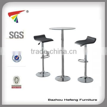 1+2 bar table with 2 bar stools