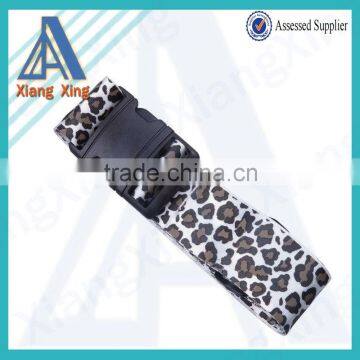 Promotional customized logo djustable travel luggage strap