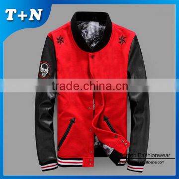 German casual zip up women baseball winter jacket