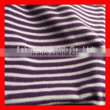 Polyester Stripe Printed Fleece