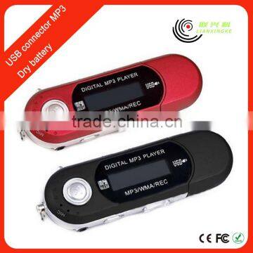 Fashion portable mini usb clip mp3 player lcd for gifts