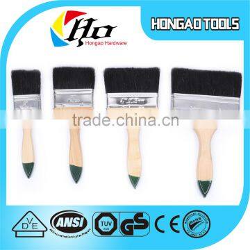 High qulity wood handle beautiful black bristle paint brush in dubai