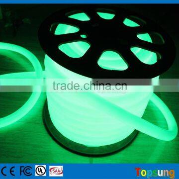 82' spool green led neon flex tube light round 240v for signs