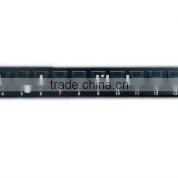 1U CAT5e CAT6 blank patch panel 16 port,19''