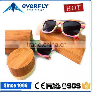 2015 attractive Fashion wholesale bamboo sunglasses with high quality