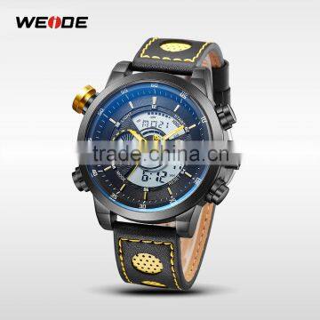 Weide Genuine Leather Watch Strap Sport Watch Digital Analog Watches Made in China photo-2