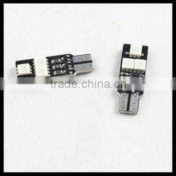 T10 5050 6SMD RGB multifunctional auto bulb W5W 192 168 led width lamp wedge Turning light 15 Mode