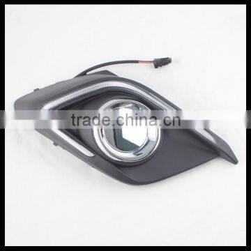 LED Daytime Day Fog Lights DRL Lamp For For Mazda 3 Axela 2014 up