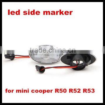 amber color led side marker light for bmw mini cooper R50 R52 R53 fender side marker light lamp