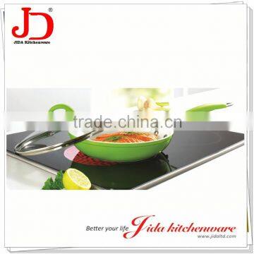 FRYING PAN AS SEEN ON TV WITH LID( MODEL NO.JD-FCP4610)