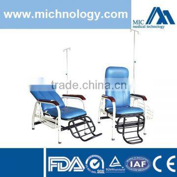 SKE005 Adjusted Steel Cushion Transfusion Chair