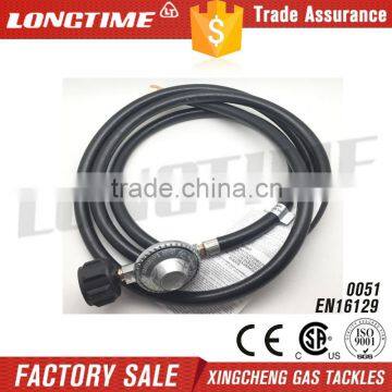 Low Pressure Propane CSA Certified Gas Regulator & Hose Connection Kit