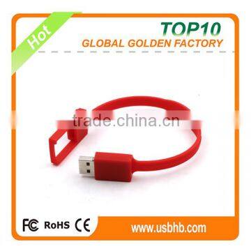 2015 China High quality 3D Printing bracelet pendrive 1gb