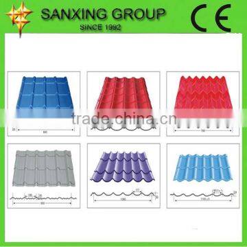Sanxing roof panel roll forming machine