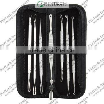 Blackhead Extractors Delicate Stainless Steel Facial Blackhead Blemish Remover & Acne Pimple Pin Kits