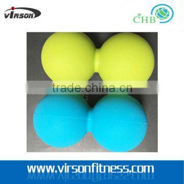 Ningbo high quantity colorful selection 2 myofascial release balls&peanut massage ball