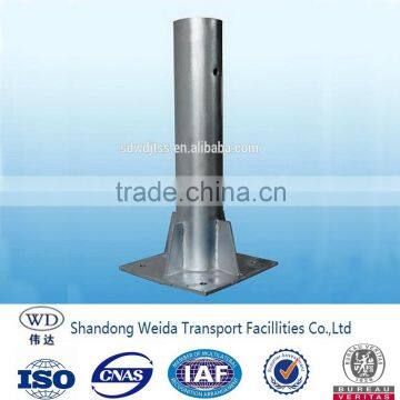 Hot Dipped Galvanized Highway Guardrail Flange Post