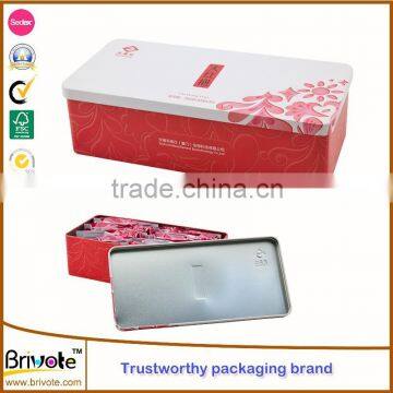 Factory price custom printed free shipping tea tin box, tea metal box