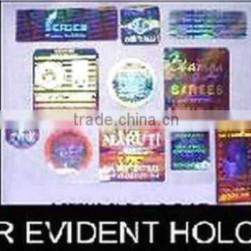 Tamper Evident Holograms
