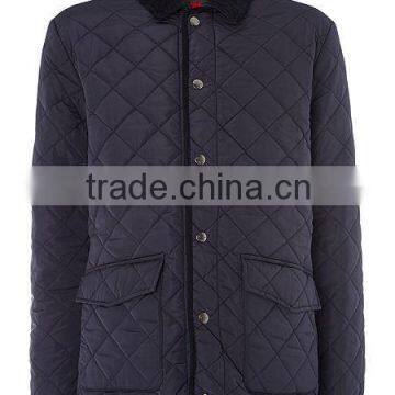 winter quilted mens padding coat