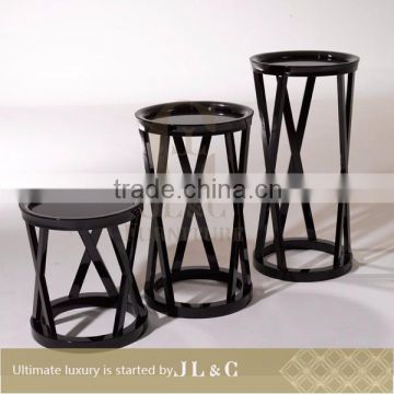 JT16-62 High-end Trio Corner Table Furniture Factory Price From JL&C Luxury Home Furniture