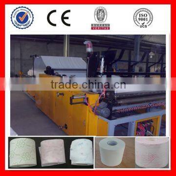 High Speed Toilet Tissue Roll Make Machine Price/Toilet Paper Making Machine