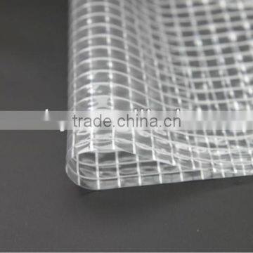 Colorful Waterproof,pvc transparent mesh fabric