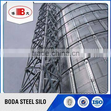 Assembly 5000 Tons Bolted Hopper Bottom Maize Silo