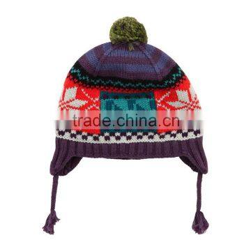 boys winter knitting pattern earflap hat