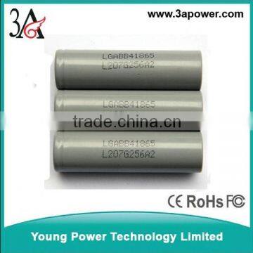 lithium battery cell li-ion battery cells LG 18650 2600mah 3.7v laptop battery cells