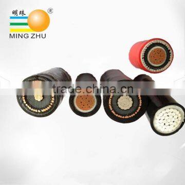 XLPE/PE/PVC insulated XLPE/PE/PVC sheathed steel wire armoured or non-armoured cable, 10KV power cable price