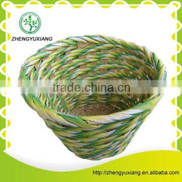 Wholesale Green Cornhusk Storage Basket photo-3