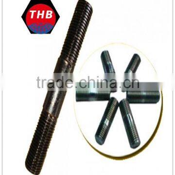 high strength zinc plating stud bolt china manufacture